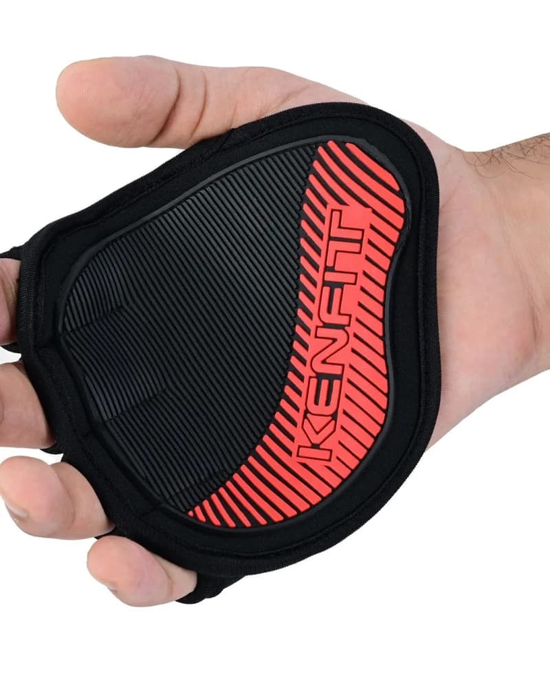 Kenfit® Weightlifting Gym Grip Pads – Premium Hand Grips for Strength Training, Fitness, CrossFit & Sports | Anti-Slip Workout Grips for Men & Women